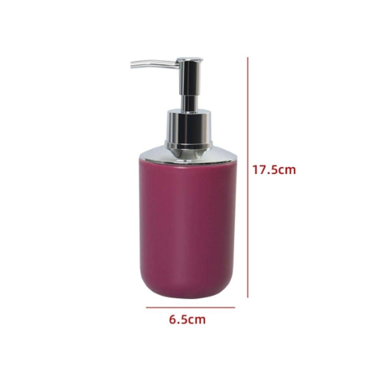 GENERICO - Dispensador Plastico Color Burdeo 65X175CM