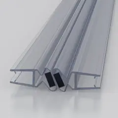 DUSCHY - SET BURLETES CIERRE MAGNETICO 180 VIDRIO 6MM