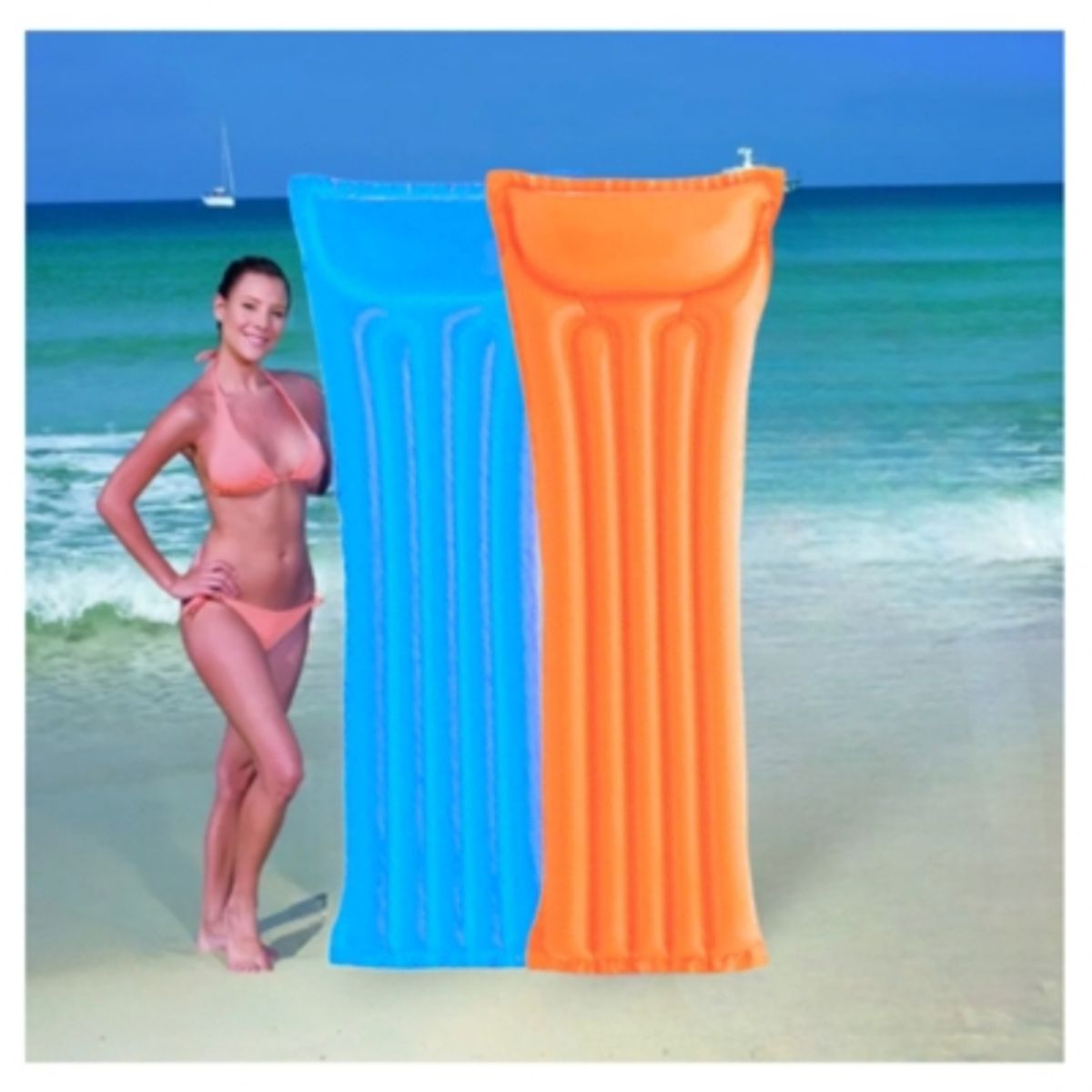 NEW LINE - Flotador Colchoneta Inflable New Line Surtido