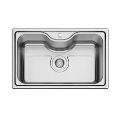 TAUMM - Lavaplatos Simple Empotrable Ancho 80x50x22 Cm Hessen