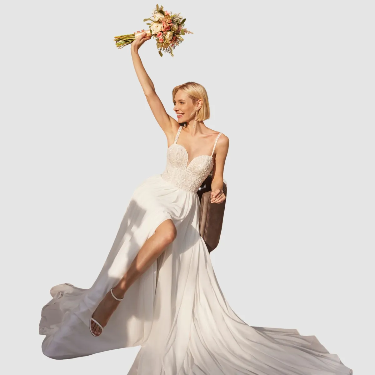 ILUSIONSNOVIAS - Vestido de Novia Tassel