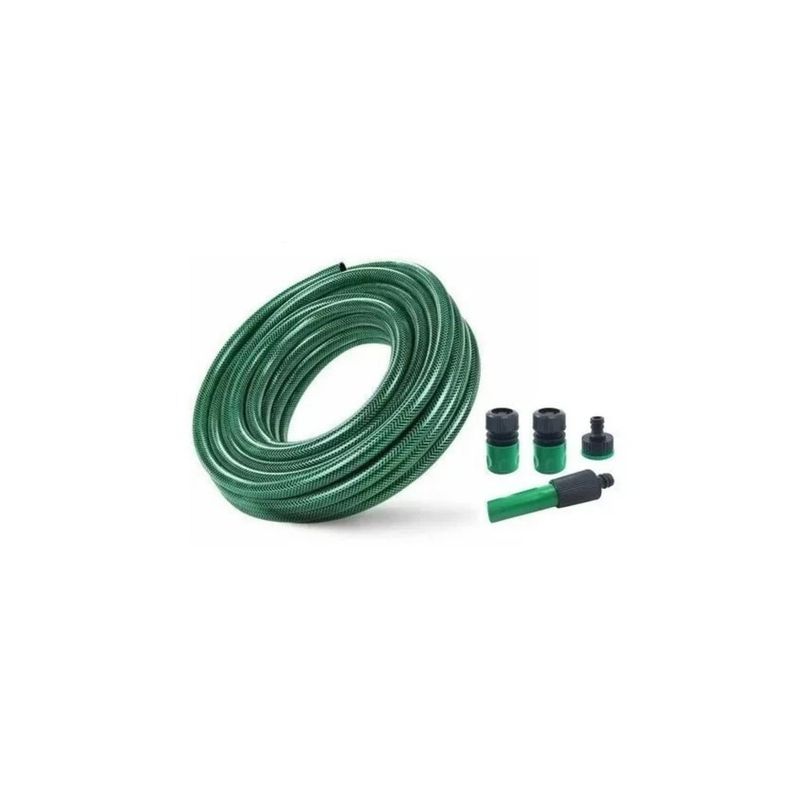 GENERICO - MANGUERA PVC JARDIN MALLA REFORZADA 3/4 30 METROS