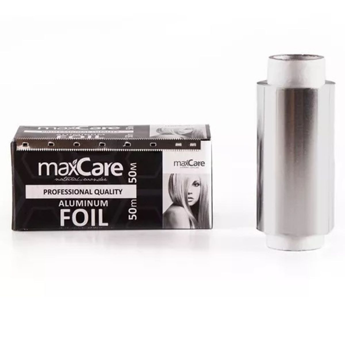 MAXCARE - Papel Aluminio De Tintura Rollo 50m
