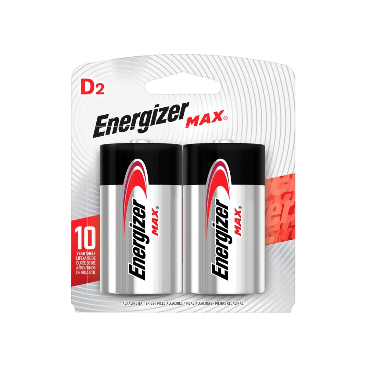 ENERGIZER - Pila Bateria Alcalina Max D2 Energizer