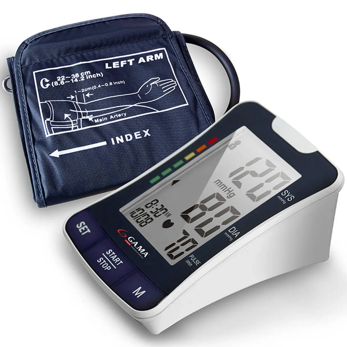 GAMA - Tensiometro Digital De Brazo Gama Bp-1307 Detecta Aritmias