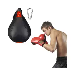 GENERICO - Pera Loca Box Con Mosqueton Boxeo Velocidad