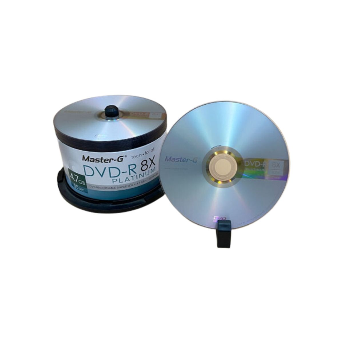 MASTER G - Disco Virgen Dvd-r Master-g De 16x Por 50 Unidades