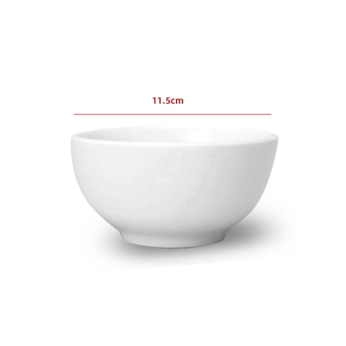 GENERICO - Cuenco De Ceramica Color Blanco 115CM