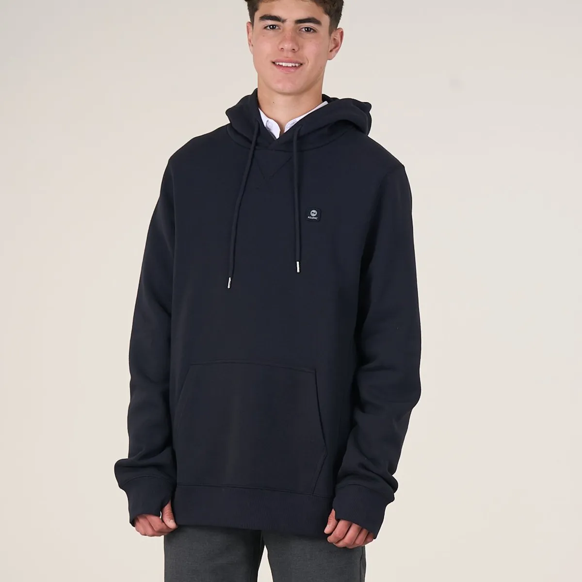 POLEMIC - POLERON ESCOLAR SIN CIERRE Y GORRO 12 a XL Polemic