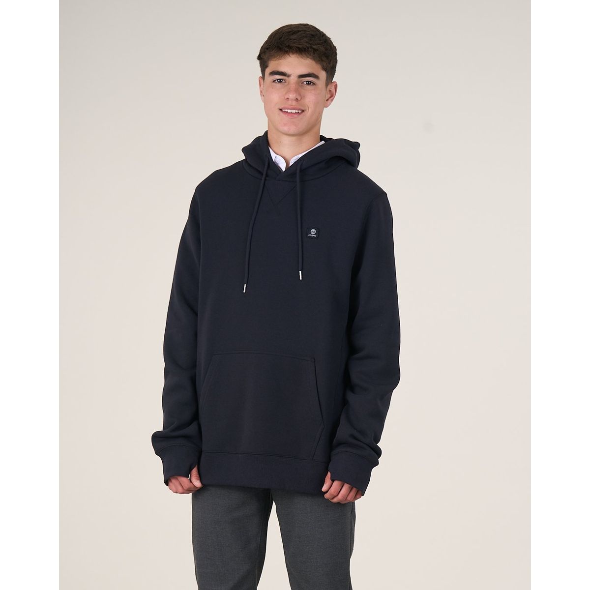 POLEMIC - POLERON ESCOLAR SIN CIERRE Y GORRO 12 a XL Polemic