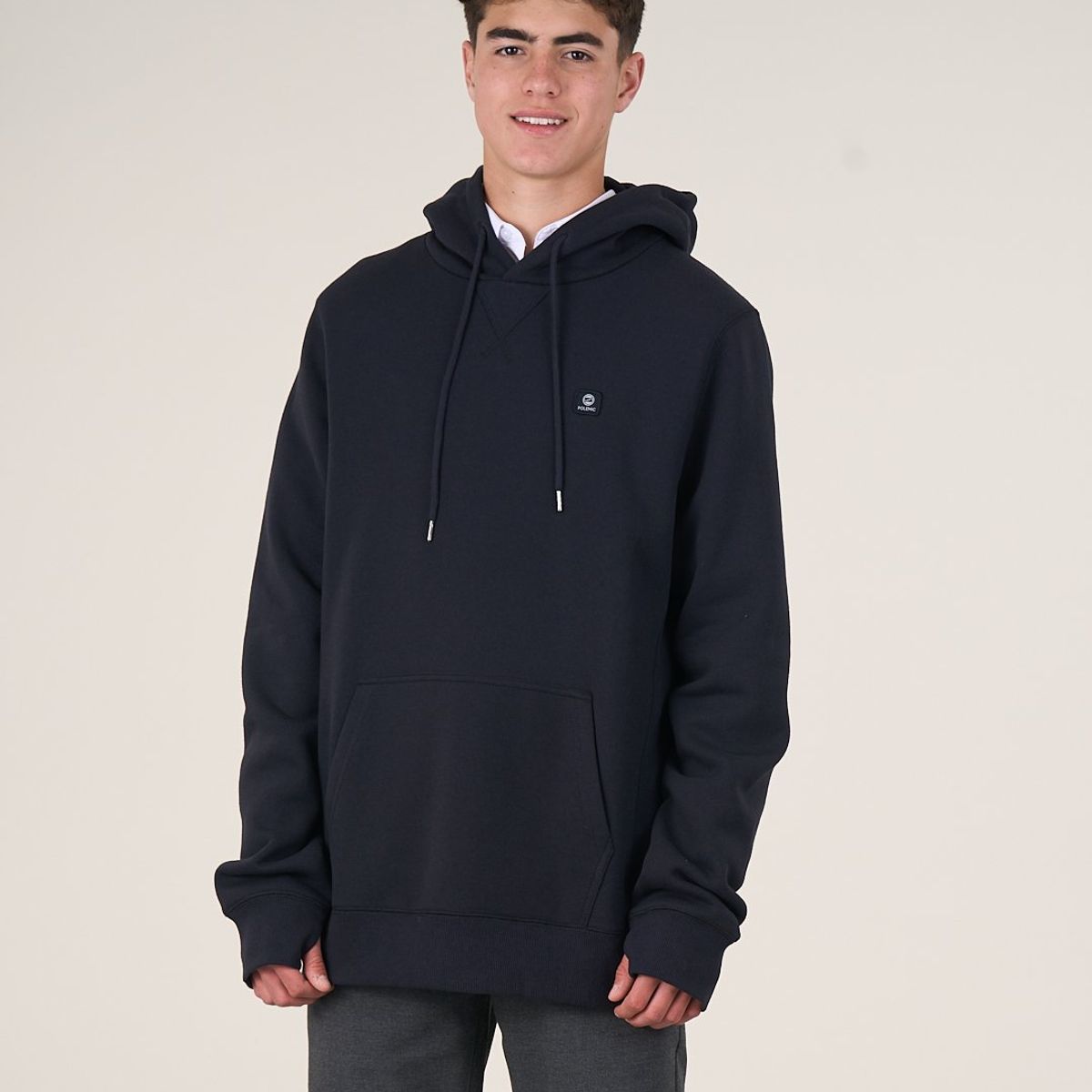 POLEMIC - POLERON ESCOLAR SIN CIERRE Y GORRO 12 a XL Polemic