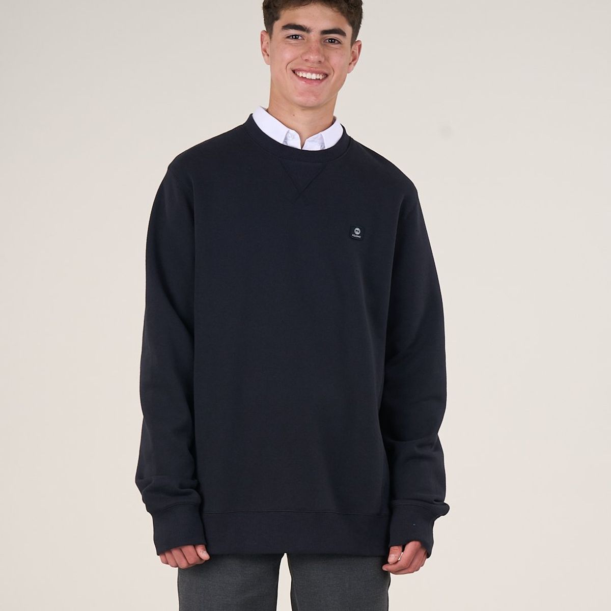 POLEMIC - POLERON ESCOLAR CUELLO POLO 12 a XL Polemic