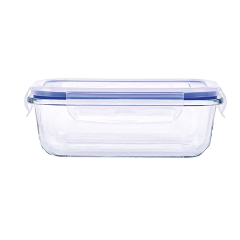 GENERICO - Fuente Vidrio Rectangular Para Comida 370ML