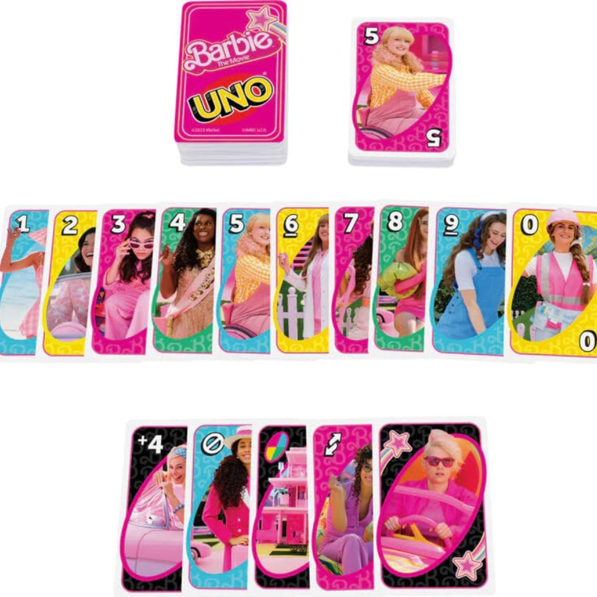 MATTEL - Cartas UNO Barbie - Edición Especial Mattel Original