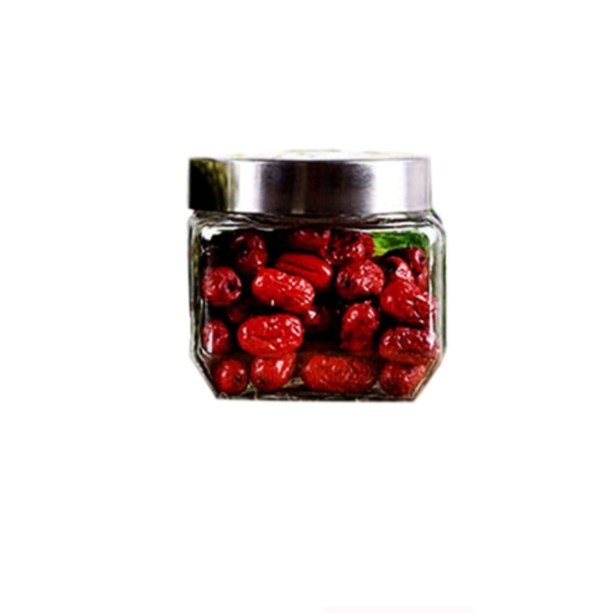 GENERICO - Frasco De Vidrio Con Tapa Aluminio 800ML