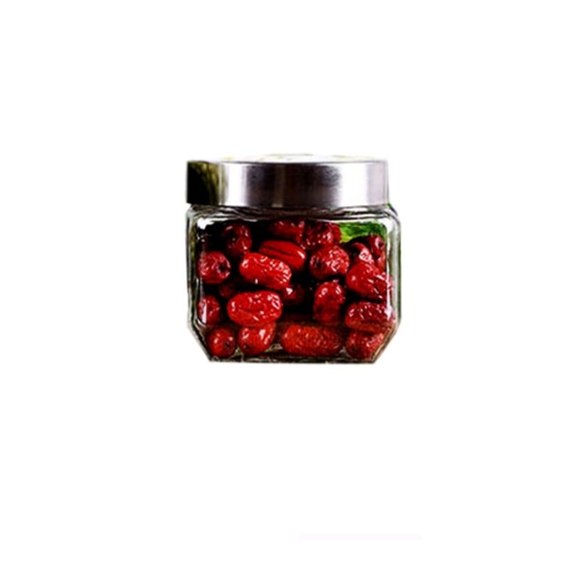 GENERICO - Frasco De Vidrio Con Tapa Aluminio 800ML
