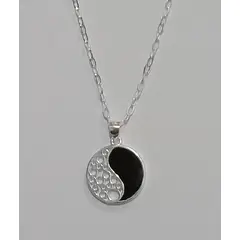 GENERICO - COLLAR YING-YANG PLATA 925