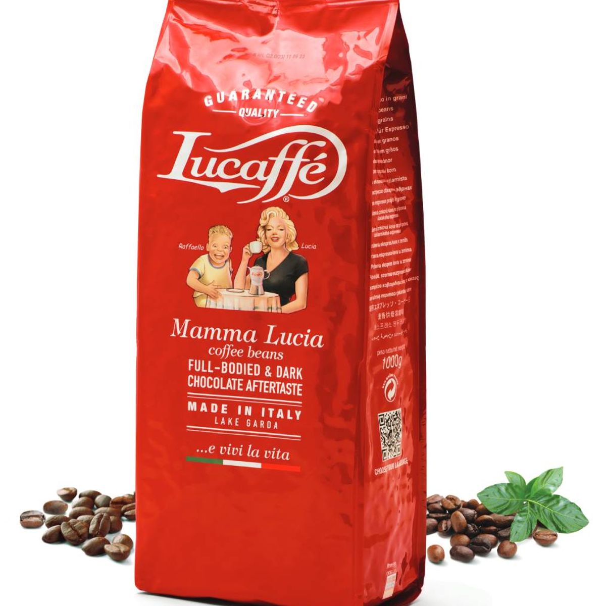 LUCAFFE - Café En Grano Entero Lucaffe Mamma Lucia 1kg