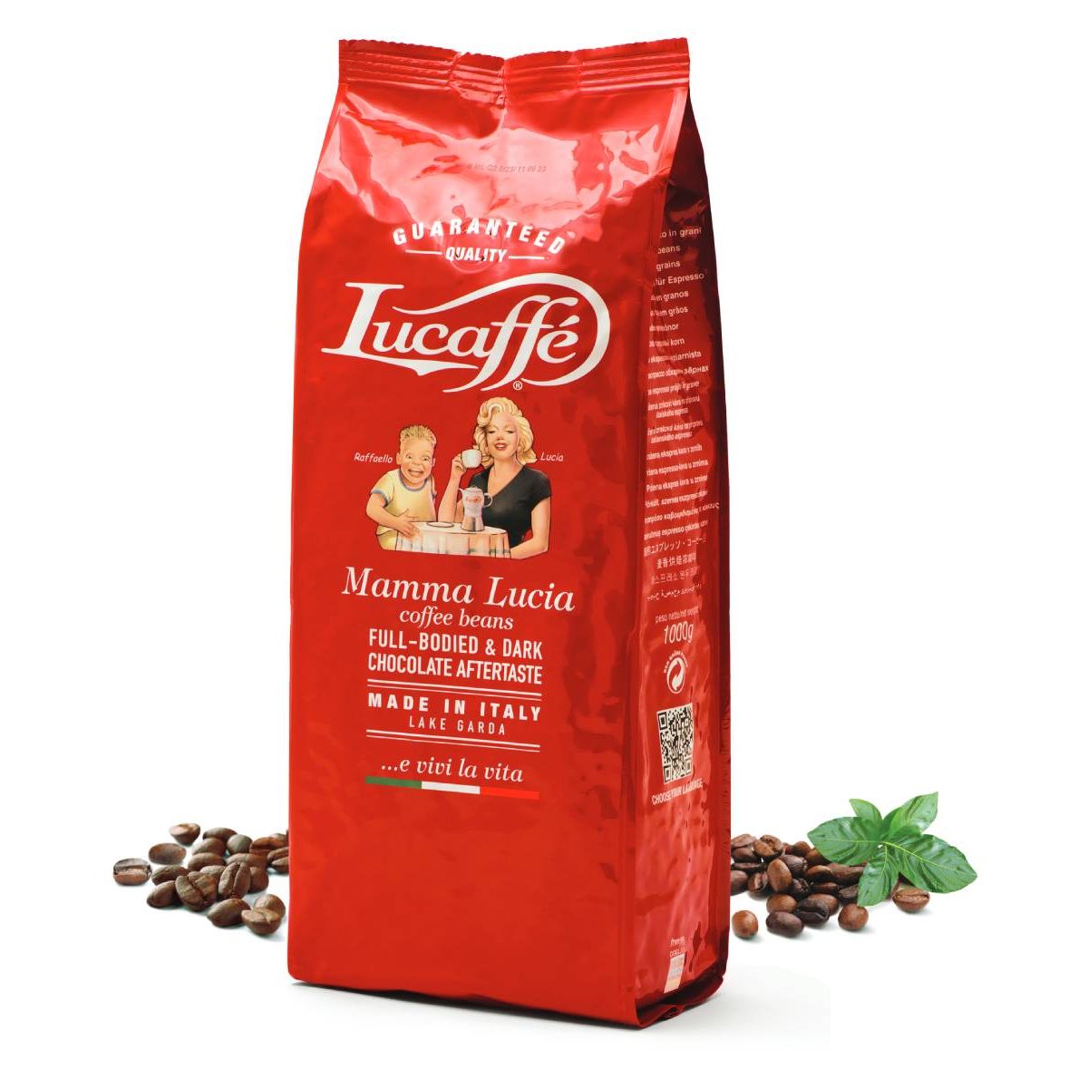 LUCAFFE - Café En Grano Entero Lucaffe Mamma Lucia 1kg
