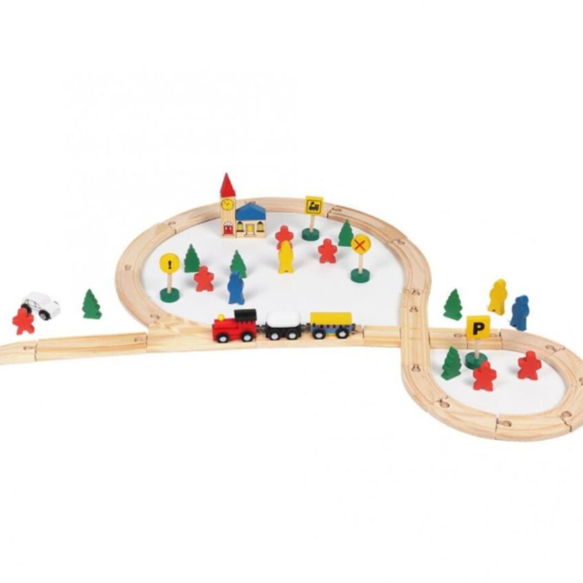 OEM - Tren con Riel Madera Armable