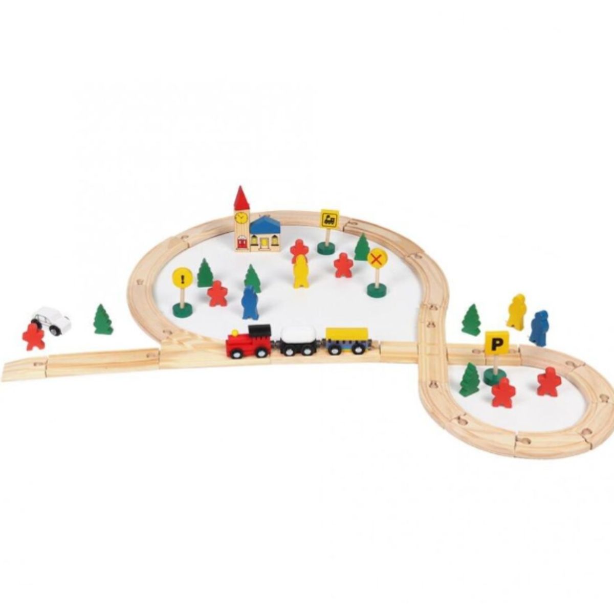 OEM - Tren con Riel Madera Armable