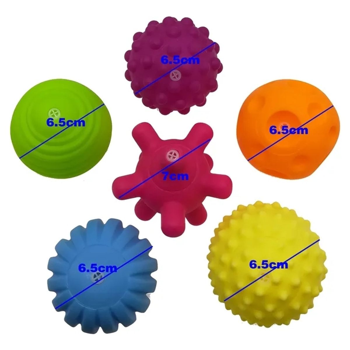 GENERICO - Pack Juguetes Sensoriales Para Bebe