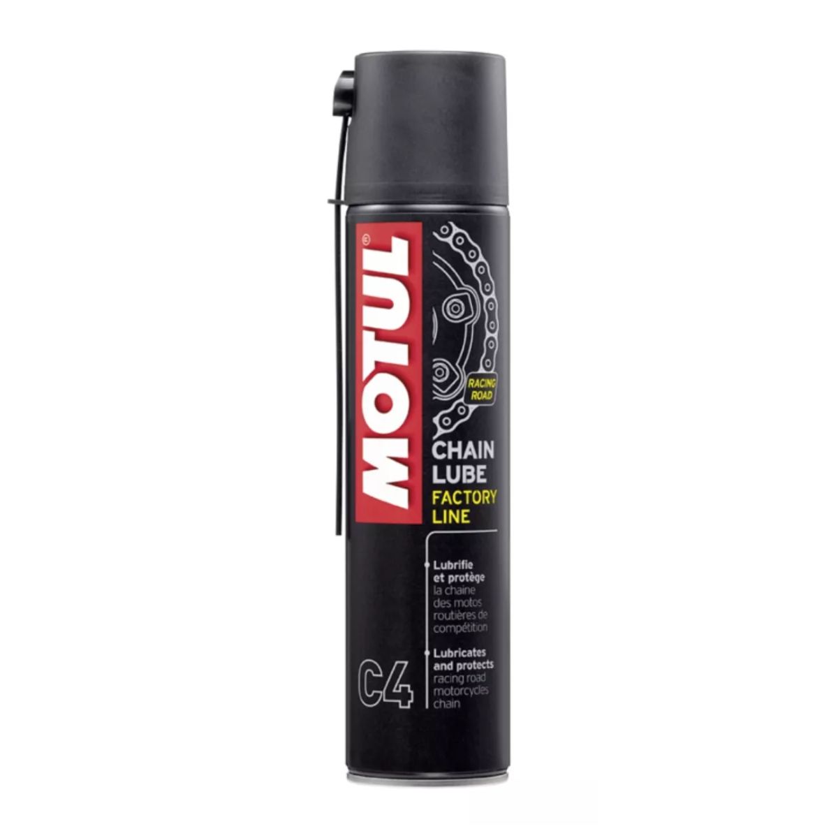 MOTUL - Pack Desengrasante C1  Lubricante C4 Para Cadenas Motul