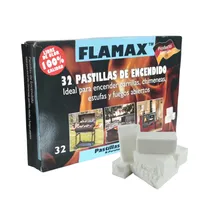 Caja 32 Pastillas Iniciador De Fuego Quincho Parrilla