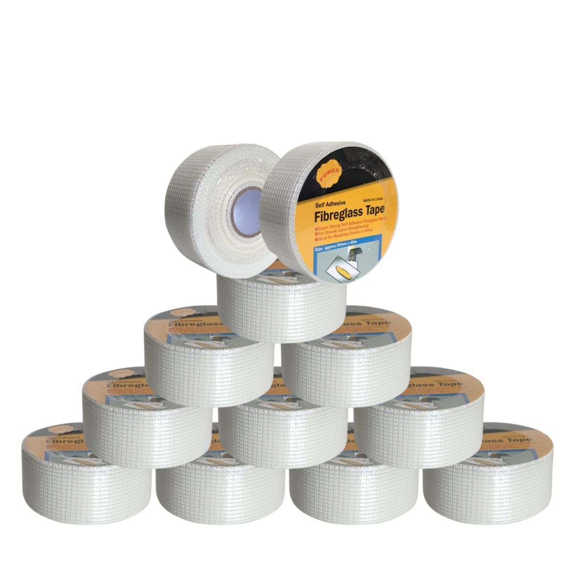 GENERICO - 12x Cinta Joint Gard 50mm X 45mt Para Junturas De Volcanita