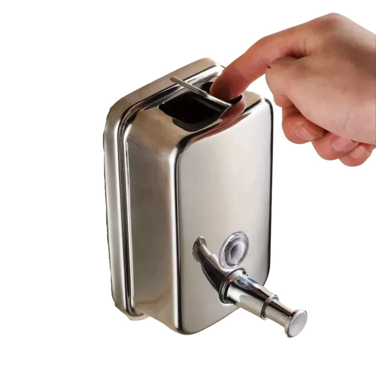 TAUMM - Dispensador Jabon Acero Inoxidable 800 Ml -