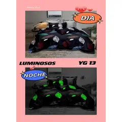 GENERICO - CUBRECAMA LUMINOSO TIPO QUILT DE VERANO