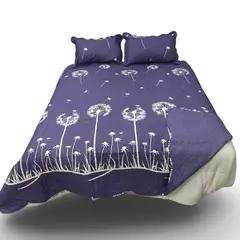 GENERICO - CUBRECAMA LUMINOSO TIPO QUILT DE VERANO