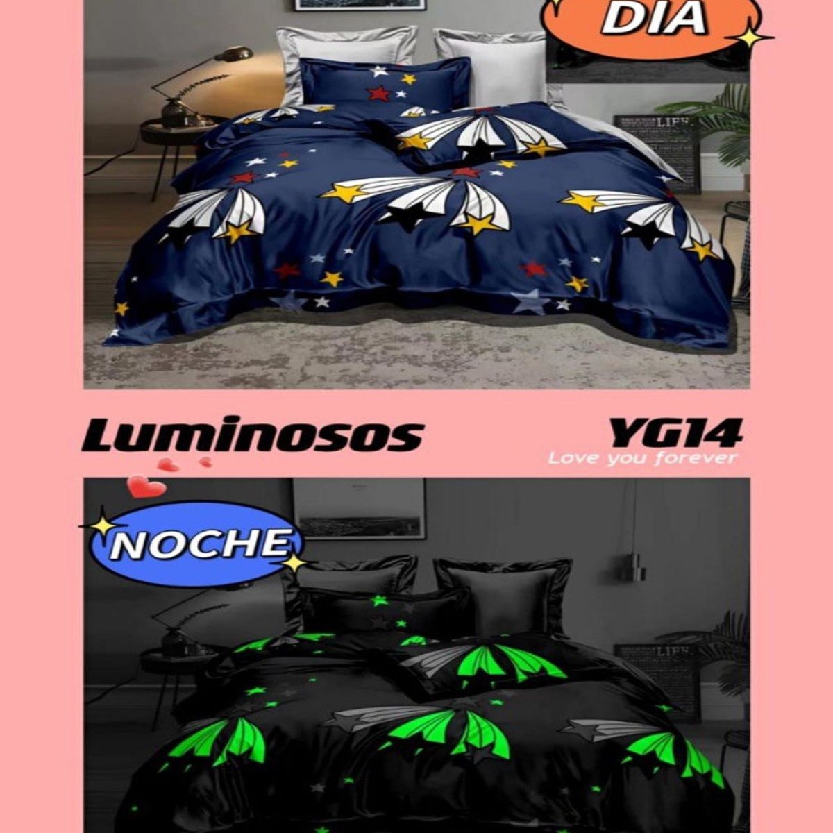 GENERICO - CUBRECAMA LUMINOSO TIPO QUILT DE VERANO