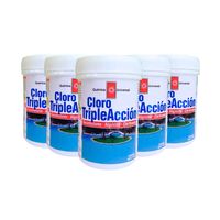 Kit Piscina Cloro Triple Acción 5 Kg Química Universal