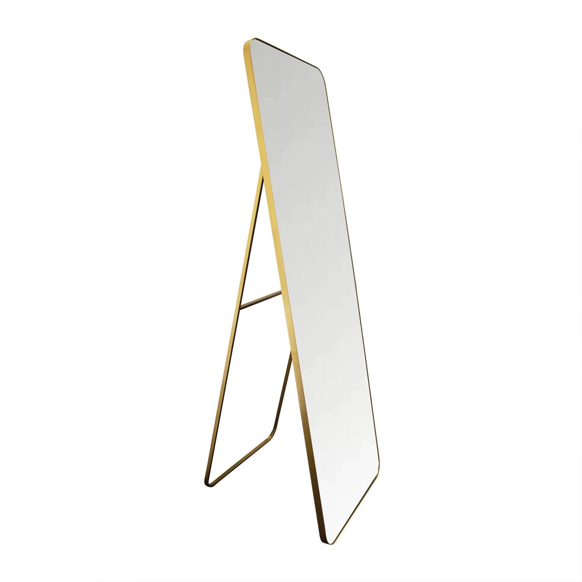 GENERICO - Espejo Rectangular Dorado 167x52 cm WH Deco