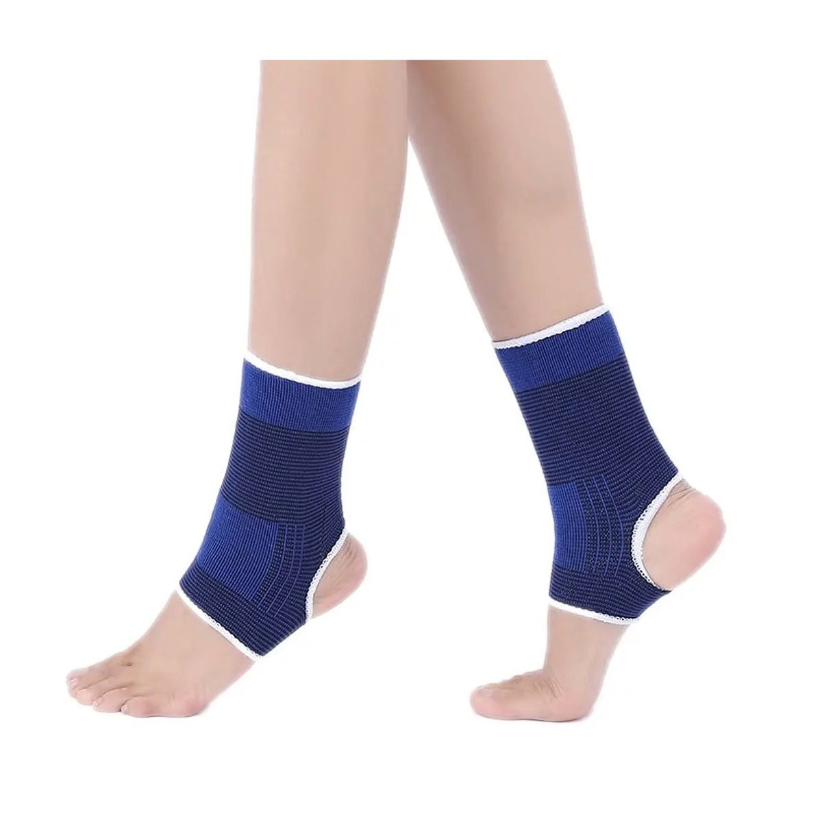 GENERICO - Tobilleras Elásticas Manga De Soporte Para Pies Y Tobillos