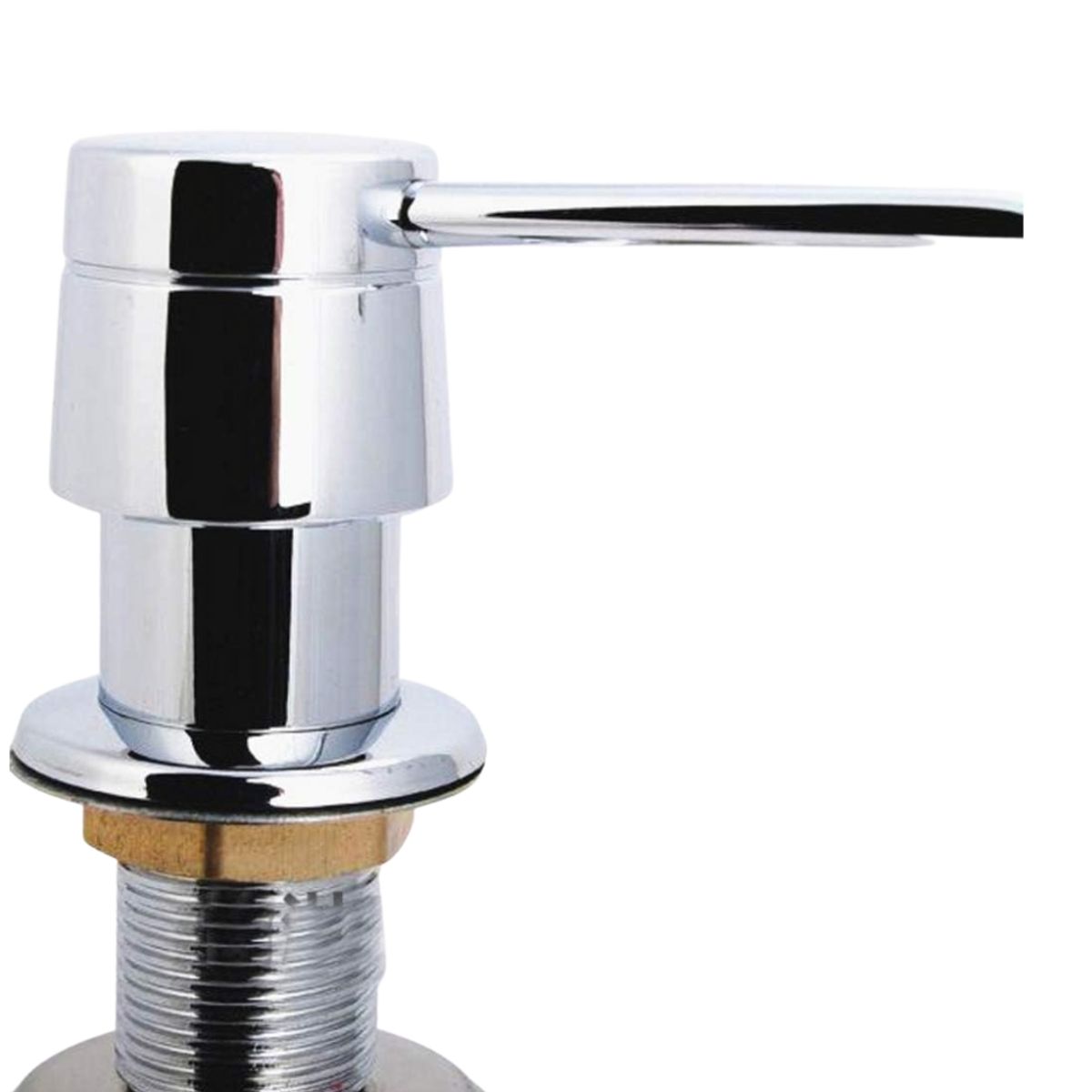 TAUMM - Dispensador De Jabón Para Lavaplatos 330ml Color Plateado