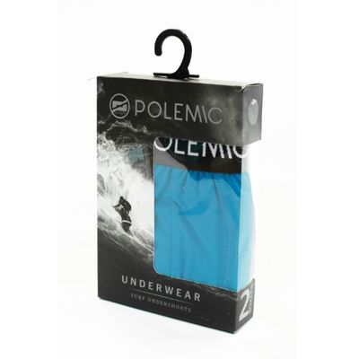 Imagen 2 del producto PACK 2 BOXER TRAJE DE BAÑO SURF NEGRO/AZULINO T.12 a 18- Polemic.