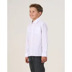 POLEMIC - CAMISA COLEGIO NIÑO ESCOLAR Talla 6 a 10 -