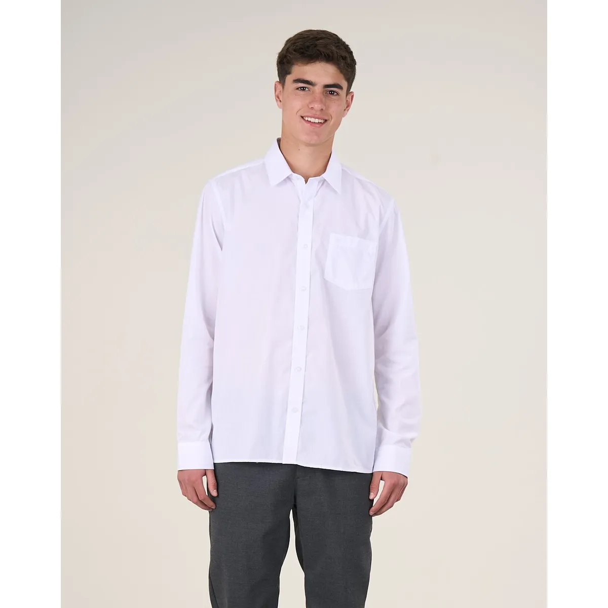 POLEMIC - CAMISA COLEGIO ESCOLAR T12 a XL POLEMIC