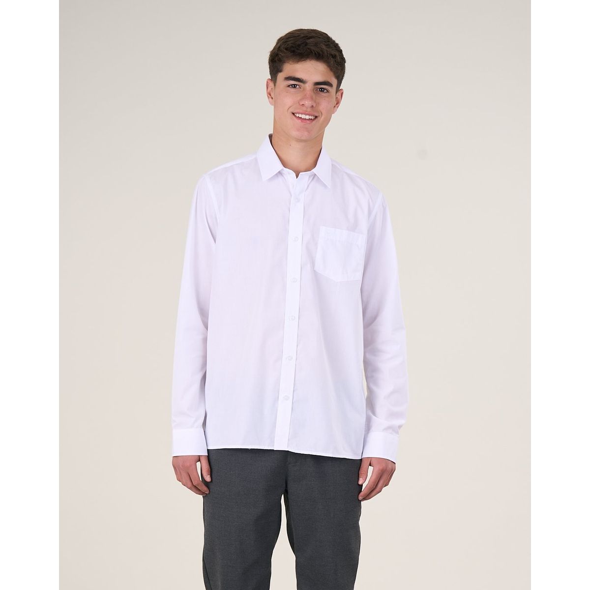 POLEMIC - CAMISA COLEGIO ESCOLAR T12 a XL POLEMIC