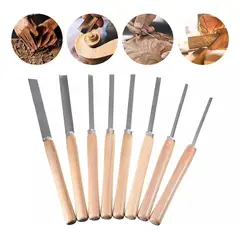 KUANGYE - Set De Gubias Grandes Para Torno Madera