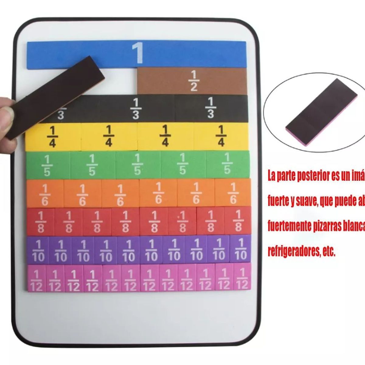 KUANGYE - Fracciones En Barra Con Imán método Singapur
