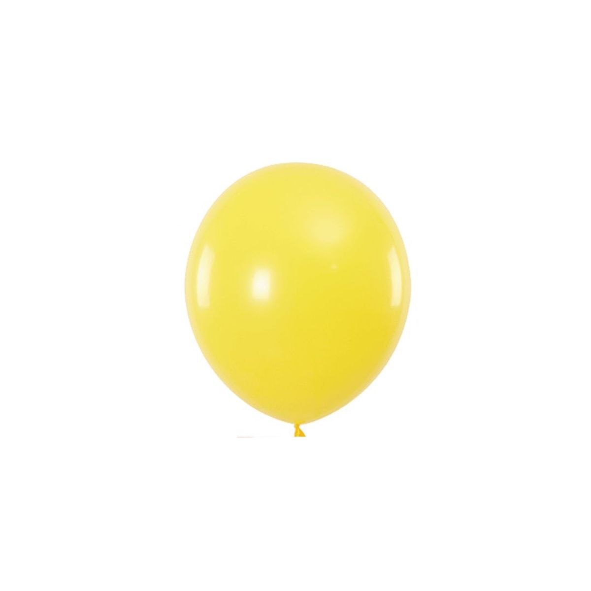 GENERICO - Globos De Latex 100pcs 23cm Amarillo Mate