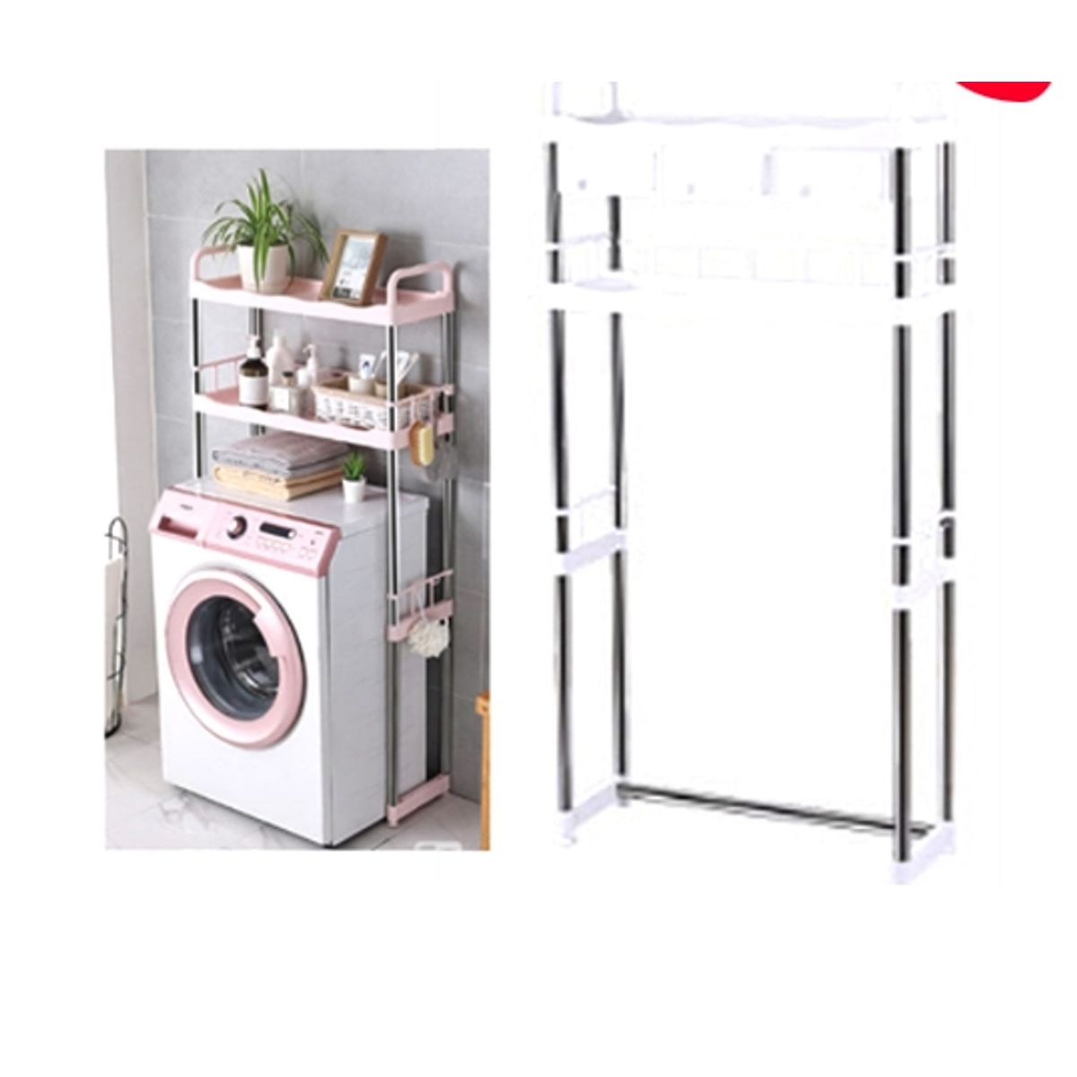 GENERICO - Estante Organizador Para Lavadoras 685X255X143CM