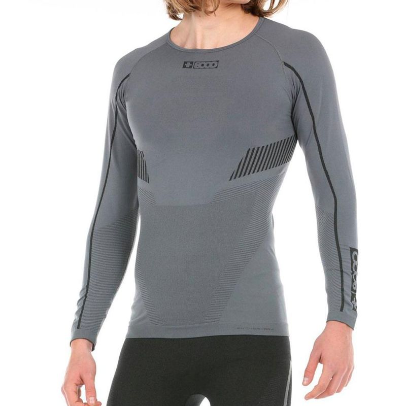 8000 - Polera Cortona 24 Gris Oscuro 8000