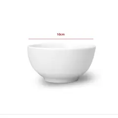 GENERICO - Cuenco De Ceramica Color Blanco 10CM