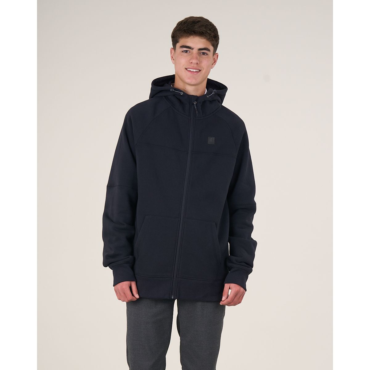 POLEMIC - POLERON ESCOLAR FULL CIERRE MANGA RAGLAN 12 aXL Polemic