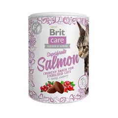 BRIT CARE - CAT SNACK SUPERFRUITS SALMON 100 GR.