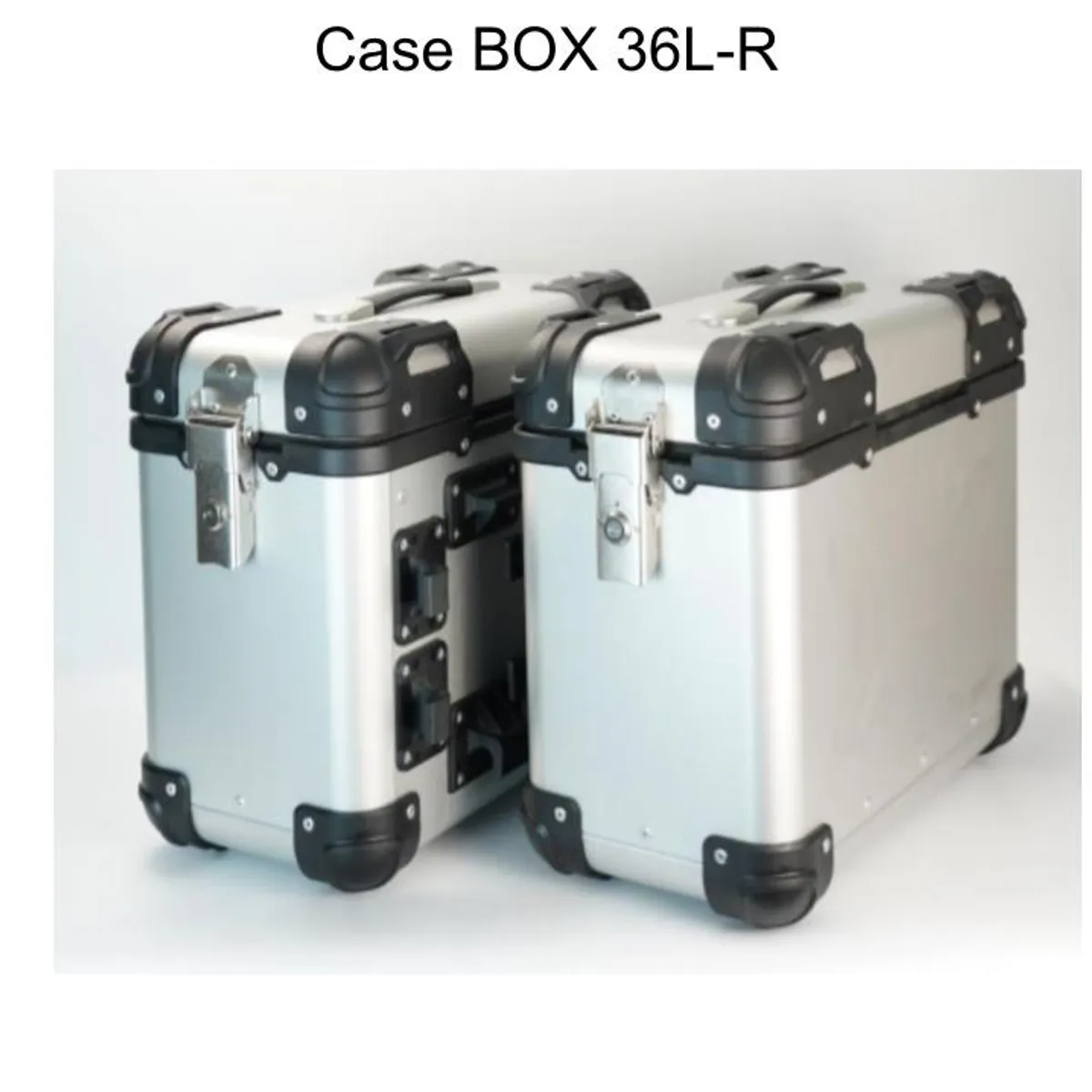 GENERICO - Maletas Laterales de Aluminio 36 Litros